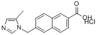 CAS#: 105523-24-8， 6-(5-Methylimidazol-1-Yl)Methyl-2-Naphthoic Acid Hydrochloride