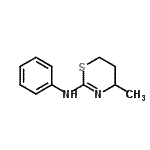 CAS#: 10554-34-4， 4-Methyl-N-Phenyl-5,6-Dihydro-4H-1,3-Thiazin-2-Amine