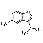 CAS#: 105540-41-8， 3-Isopropyl-5-Methyl-1-Benzofuran