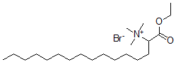 CAS#: 10567-02-9， 1-carbethoxypentadecyl-trimethyl-ammonium bromide