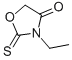 structure of CAS# 10574-66-0, 3-Ethyl-2-Thioxo-4-Oxazolidinone;3-Ethyl-2-Thioxo-Oxazolidin-4-One;3-Ethyl-2-Thioxo-4-Oxazolidinone;122025_Aldrich