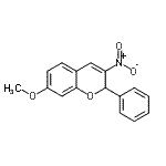 CAS#: 105849-85-2， 7-Methoxy-3-Nitro-2-Phenyl-2H-Chromene