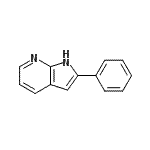 CAS#: 10586-52-4， 2-Phenyl-1H-Pyrrolo[2,3-b]Pyridine