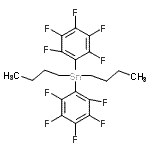 CAS#: 1059-35-4， Dibutyl[Bis(Pentafluorophenyl)]Stannane
