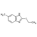 CAS#: 106039-67-2， 2-(Ethylsulfanyl)-6-Methyl-1H-Benzimidazole