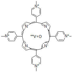 CAS#: 106049-21-2， Vandyl(II) 5,10,15,20-Tetra(4-Methylpyridinium)Porphyrin