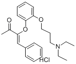 CAS#: 106064-08-8， Diethyl-[3-[2-[(Z)-3-Oxo-1-Phenylbut-1-En-2-Yl]Oxyphenoxy]Propyl]Azanium Chloride