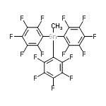 CAS#: 1062-71-1， Methyl[Tris(Pentafluorophenyl)]Stannane