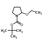 CAS#: 106412-40-2， 2-Methyl-2-Propanyl 2-Ethoxy-1-Pyrrolidinecarboxylate