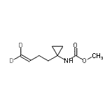 CAS#: 106455-75-8， Methyl {1-[(4,4-<Sup>2</Sup>H<Sub>2</Sub>)-3-Buten-1-Yl]Cyclopropyl}Carbamate