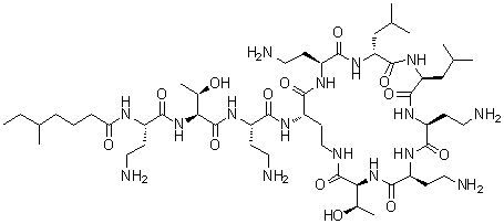结构式 CAS# 1066-17-7, 多粘菌素 E