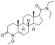 CAS#: 106649-71-2， N,N-Diethyl-4-methoxy-3-oxo-4-aza-5-androstene-17-carboxamide
