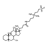CAS#: 106679-03-2， 3-[(3-{[(5beta,7alpha,8xi,9xi,12alpha,14xi,17alpha)-7,12-Dihydroxy-24-Oxocholan-24-Yl]Amino}Propyl)(Dimethyl)Ammonio]-1-Propanesulfonate