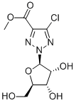 CAS#: 106824-96-8， Methyl 5-Chloro-2-[(2R,3R,4S,5R)-3,4-Dihydroxy-5-(Hydroxymethyl)Oxolan-2-Yl]Triazole-4-Carboxylate