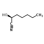 CAS#: 106863-48-3， (2S)-2-Hydroxyheptanenitrile