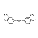 CAS#: 106882-31-9， 4,4'-(1,2-Diazenediyl)Bis(2-Methylpyridine) 1,1'-Dioxide