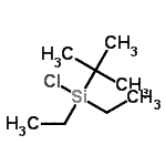 CAS#: 107149-55-3， Chloro(Diethyl)(2-Methyl-2-Propanyl)Silane