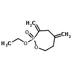 CAS#: 107345-44-8， 2-Ethoxy-3,5-Bis(Methylene)-1,2-Oxaphosphepane 2-Oxide
