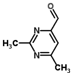 CAS#: 1074-39-1， 2,6-Dimethyl-4-Pyrimidinecarbaldehyde