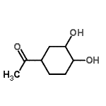 CAS#: 107513-62-2， 1-(3,4-Dihydroxycyclohexyl)Ethanone