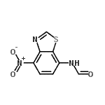 CAS#: 107586-82-3， N-(4-Nitro-1,3-Benzothiazol-7-Yl)Formamide