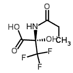 CAS#: 107607-65-8， 3,3,3-Trifluoro-2-Hydroxy-N-Propionyl-L-Alanine