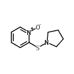 CAS#: 107644-88-2， 2-(1-Pyrrolidinylsulfanyl)Pyridine 1-Oxide