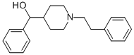 structure of CAS# 107703-78-6, alpha-Phenyl-1-(2-Phenylethyl)-4-Piperidinemethanol;Phenyl-[1-(2-Phenylethyl)-4-Piperidyl]Methanol;Phenyl-[1-(2-Phenylethyl)-4-Piperidinyl]Methanol;Glemanserin (Usan)