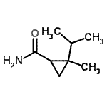 CAS#: 107872-80-0， 2-Isopropyl-2-Methylcyclopropanecarboxamide