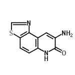 CAS#: 107955-85-1， 8-Amino[1,3]Thiazolo[4,5-f]Quinolin-7(6H)-One