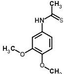 CAS#: 107963-01-9， N-(3,4-Dimethoxyphenyl)Ethanethioamide