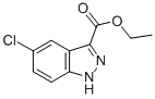 structure of CAS# 1081-05-6, 5-Chloro-1H-Indazole-3-carboxylic Acid Ethyl Ester;1H-Indazole-3-Carboxylic Acid, 5-Chloro-, Ethyl Ester;5-CHLORO-1H-INDAZOLE-3-CARBOXYLIC ACID ETHYL ESTER;ETHYL 5-CHLORO-1H-INDAZOLE-3-CARBOXYLATE