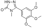 CAS#: 108132-87-2， 4-Methyl-5-(3,4,5-Trimethoxyphenyl)-2H-1,2,4-Triazol-3-One