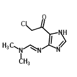 CAS#: 108224-06-2， N-[5-(Chloroacetyl)-1H-Imidazol-4-Yl]-N,N-Dimethyl-Methanimidamide