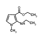 CAS#: 108290-92-2， Ethyl 2-(Ethylamino)-1-Methyl-1H-Pyrrole-3-Carboxylate