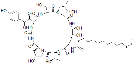 CAS#: 108351-20-8， Mulundocandin