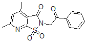 CAS#: 108361-85-9， 4,6-Dimethyl-1,1-Dioxo-2-(2-Oxo-2-Phenylethyl)-[1,2]Thiazolo[5,4-b]Pyridin-3-One