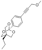 CAS#: 108613-91-8， 4-[4-(3-Methoxyprop-1-Ynyl)Phenyl]-1-Propyl-3,5,8-Trioxabicyclo[2.2.2]Octane
