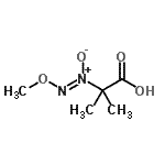 CAS#: 108672-60-2， 2-(Methoxy-Azoxy)-2-Methyl-Propanoic Acid
