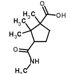 CAS#: 108879-65-8， 1,2,2-Trimethyl-3-(Methylcarbamoyl)Cyclopentanecarboxylic Acid