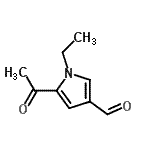 CAS#: 109060-53-9， 5-Acetyl-1-Ethyl-1H-Pyrrole-3-Carbaldehyde