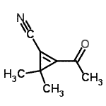 CAS#: 109073-20-3， 2-Acetyl-3,3-Dimethyl-1-Cyclopropene-1-Carbonitrile