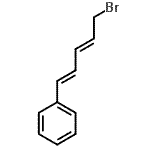 CAS 登录号：109529-98-8， [(1E,3E)-5-溴-1,3-戊二烯-1-基]苯