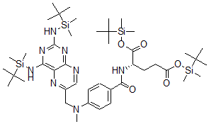 CAS#: 109736-06-3， Bis(Tert-Butyl-Dimethylsilyl) (2S)-2-[[4-[[2,4-Bis[(Tert-Butyl-Dimethylsilyl)Amino]Pteridin-6-Yl]Methyl-Methylamino]Benzoyl]Amino]Pentanedioate