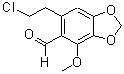 CAS#: 109856-96-4， 6-(2-Chloroethyl)-4-Methoxy-1,3-Benzodioxole-5-Carbaldehyde