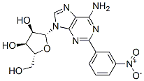 CAS#: 109875-47-0， (2R,3R,4S,5R)-2-[6-Amino-2-(3-Nitrophenyl)Purin-9-Yl]-5-(Hydroxymethyl)Oxolane-3,4-Diol