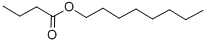 structure of CAS# 110-39-4, Butanoic Acid Octyl ester;Butanoic Acid Octyl Ester;Butyric Acid Octyl Ester;Butyric Acid, Octyl Ester