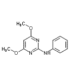 CAS#: 110235-27-3， 4,6-Dimethoxy-N-Phenyl-2-Pyrimidinamine