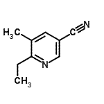 CAS#: 110253-41-3， 6-Ethyl-5-Methylnicotinonitrile