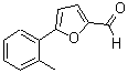 structure of CAS# 110360-09-3, 5-(2-Methylphenyl)-2-Furaldehyde;5- o -Tolyl-furan-2-carbaldehyde;ZINC04313152